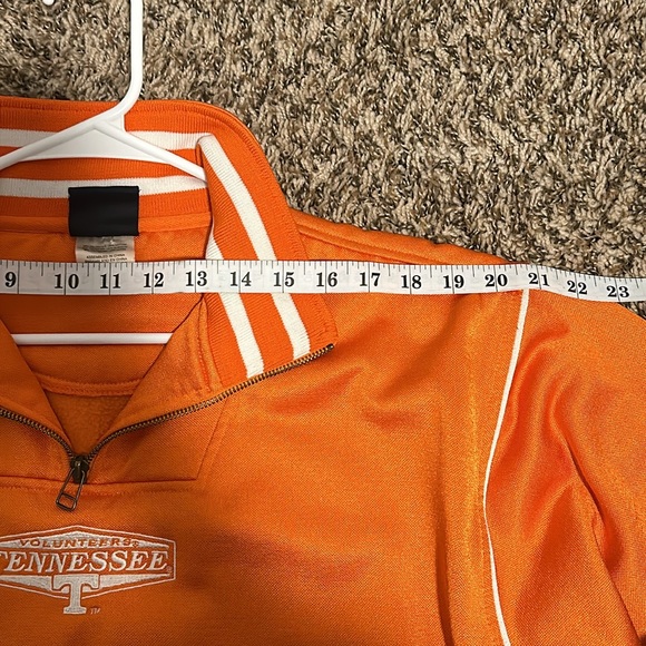 Pro Player VTG RETRO Tennessee Volunteers Stitch Spellout 1/4 Zip Pullover Large - Picture 12 of 13